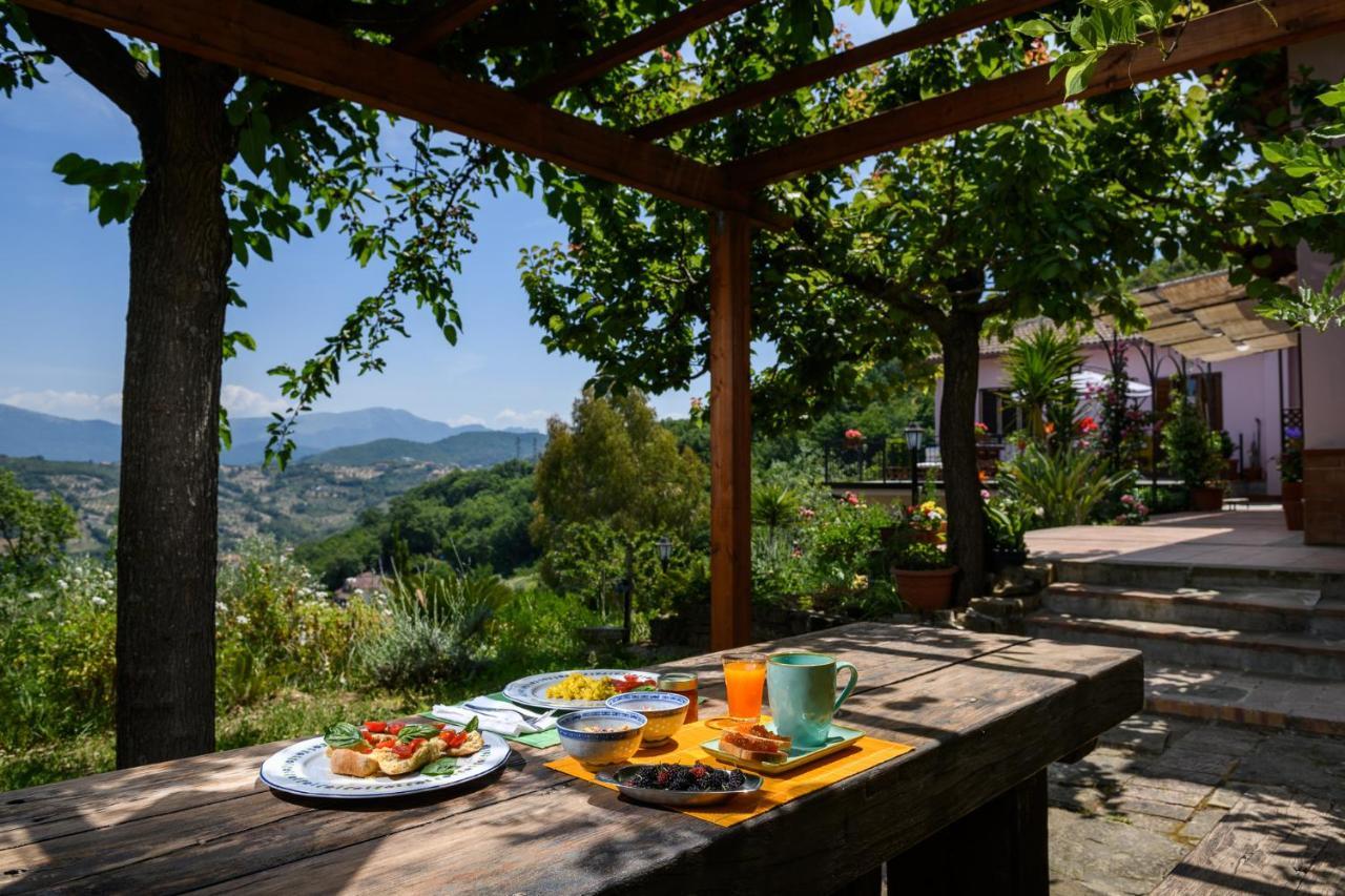B&B Albachiara Casa Di Campagna Ogliastro Cilento Bagian luar foto