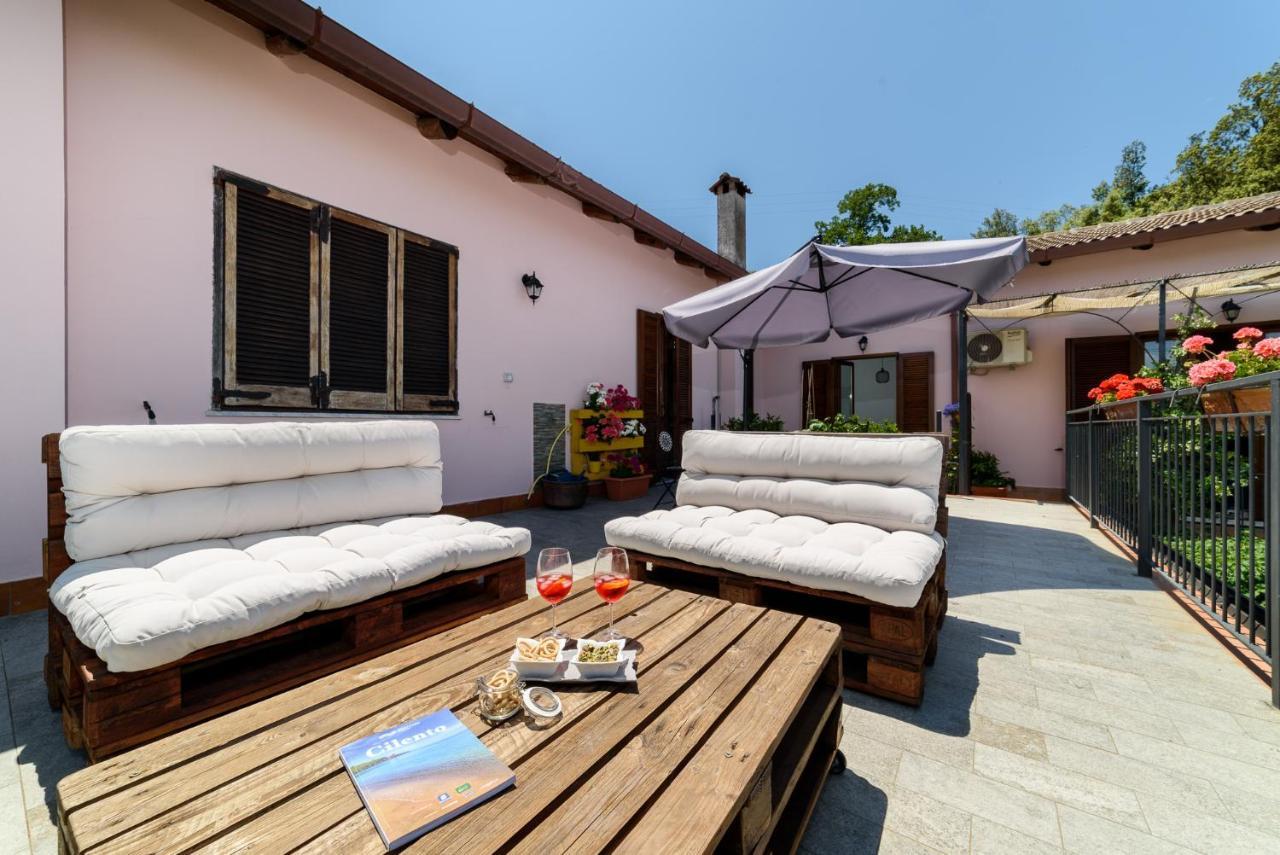 B&B Albachiara Casa Di Campagna Ogliastro Cilento Bagian luar foto