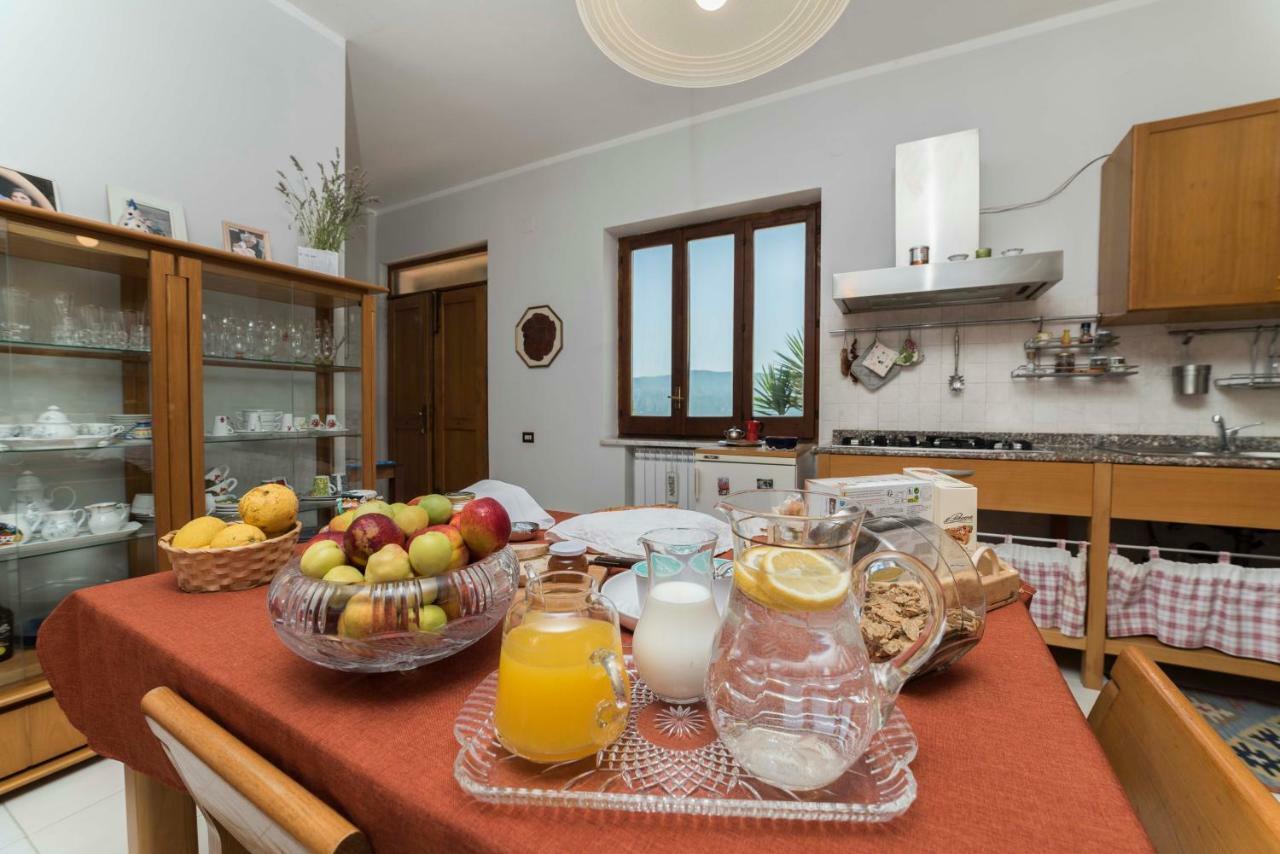 B&B Albachiara Casa Di Campagna Ogliastro Cilento Bagian luar foto