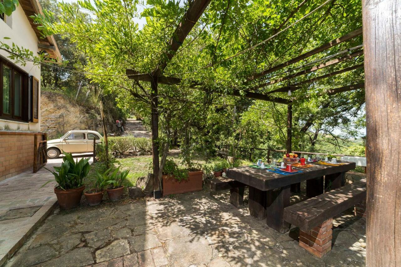 B&B Albachiara Casa Di Campagna Ogliastro Cilento Bagian luar foto